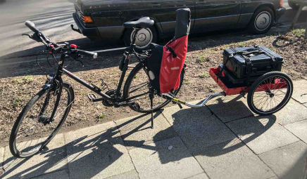 Ohne co2 Emmissionen unterwegs